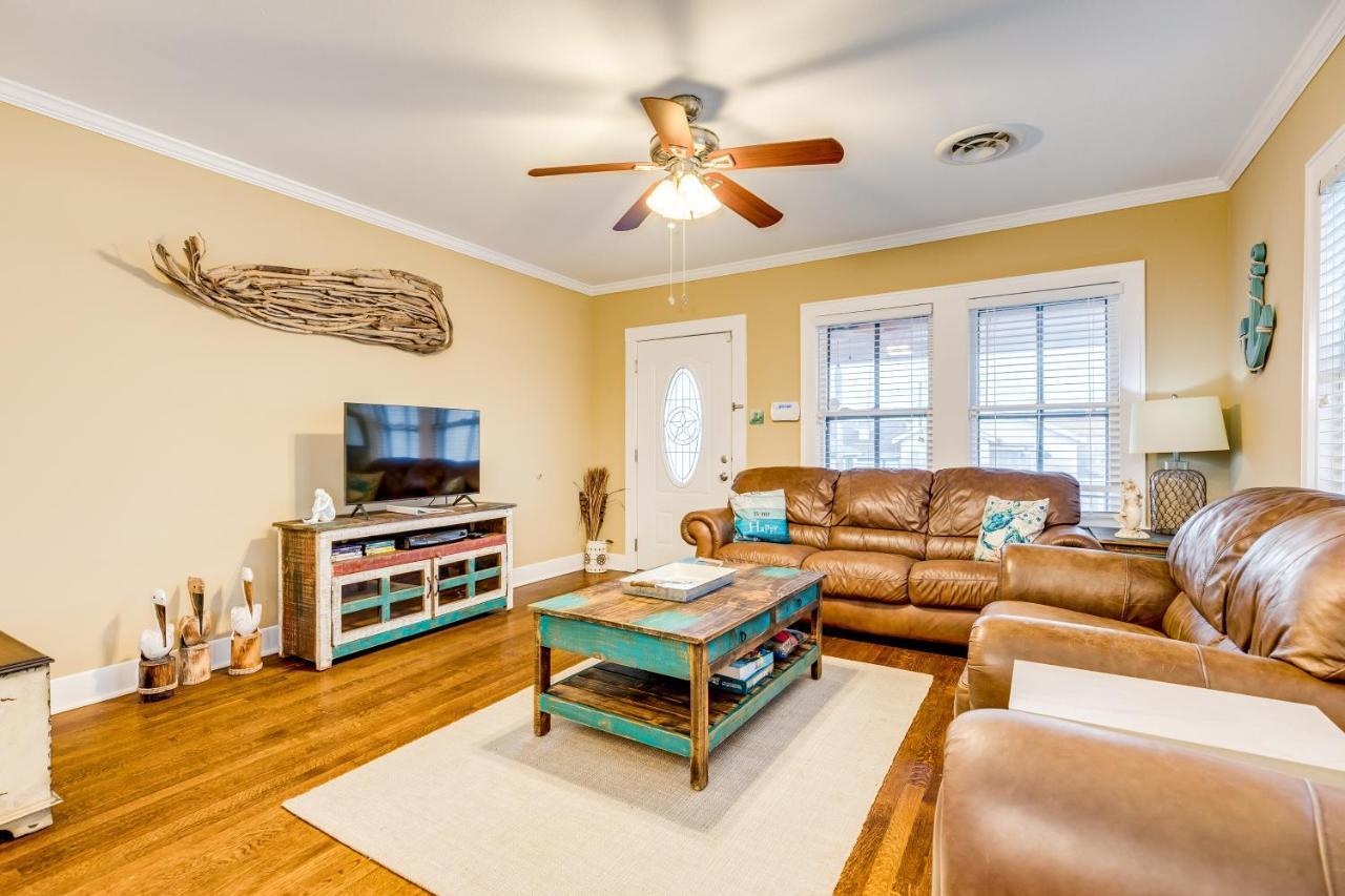 Villa Nautical Niche- Upstairs Galveston Exterior foto