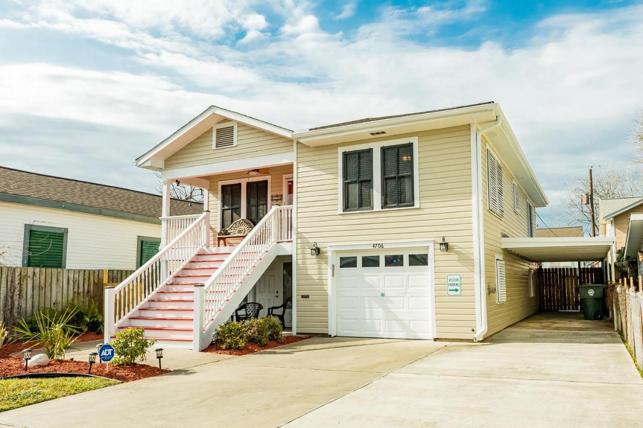 Villa Nautical Niche- Upstairs Galveston Exterior foto